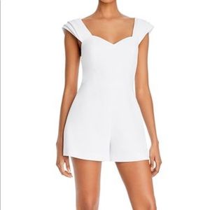 Alice + Olivia Iman Cap-Sleeve Sweetheart Romped Size 6